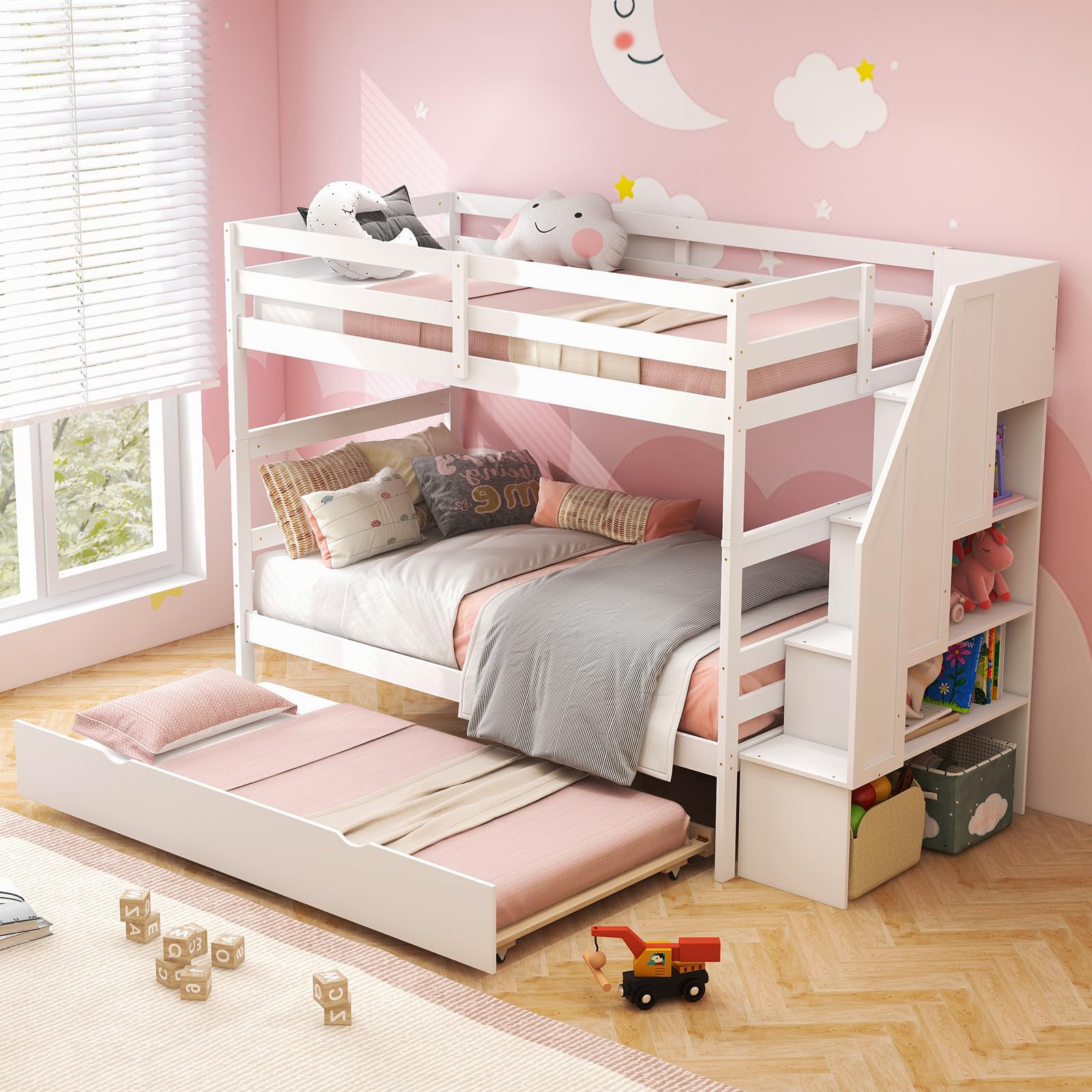 Convertible bunk beds twin over full best sale