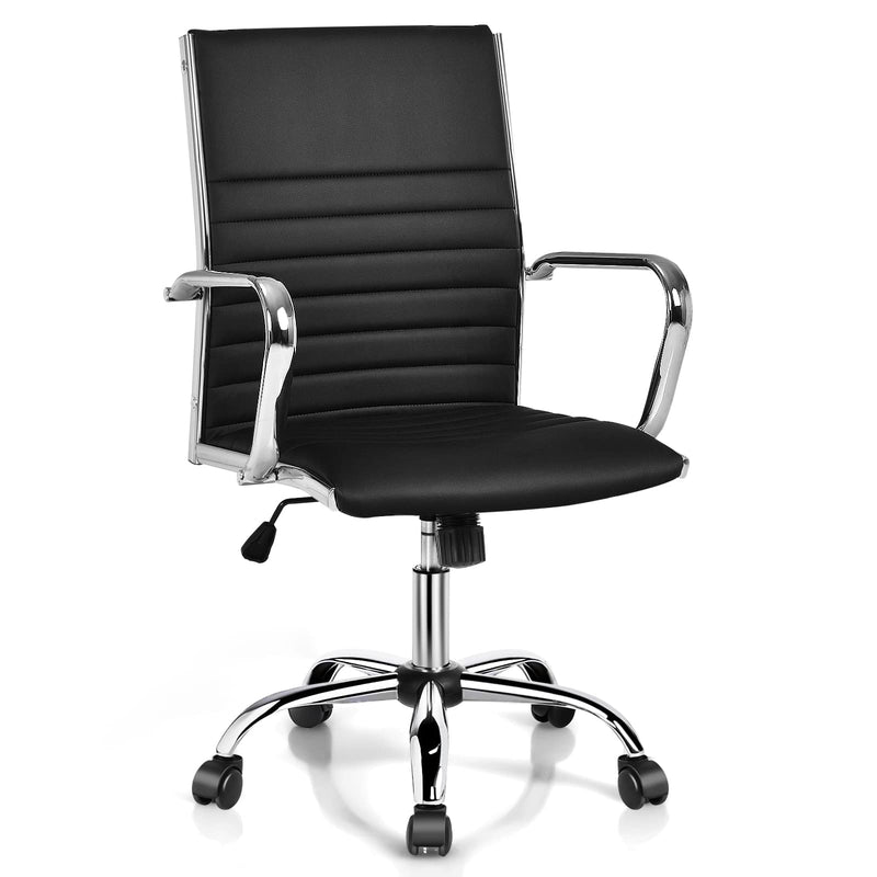 KOMFOTT Ribbed Office Chair, Ergonomic High Back Executive Conference Chair