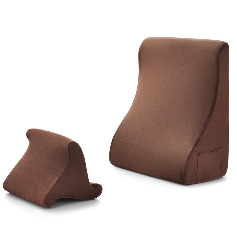 KOMFOTT Soft Wedge Pillow for Neck Back Leg Support