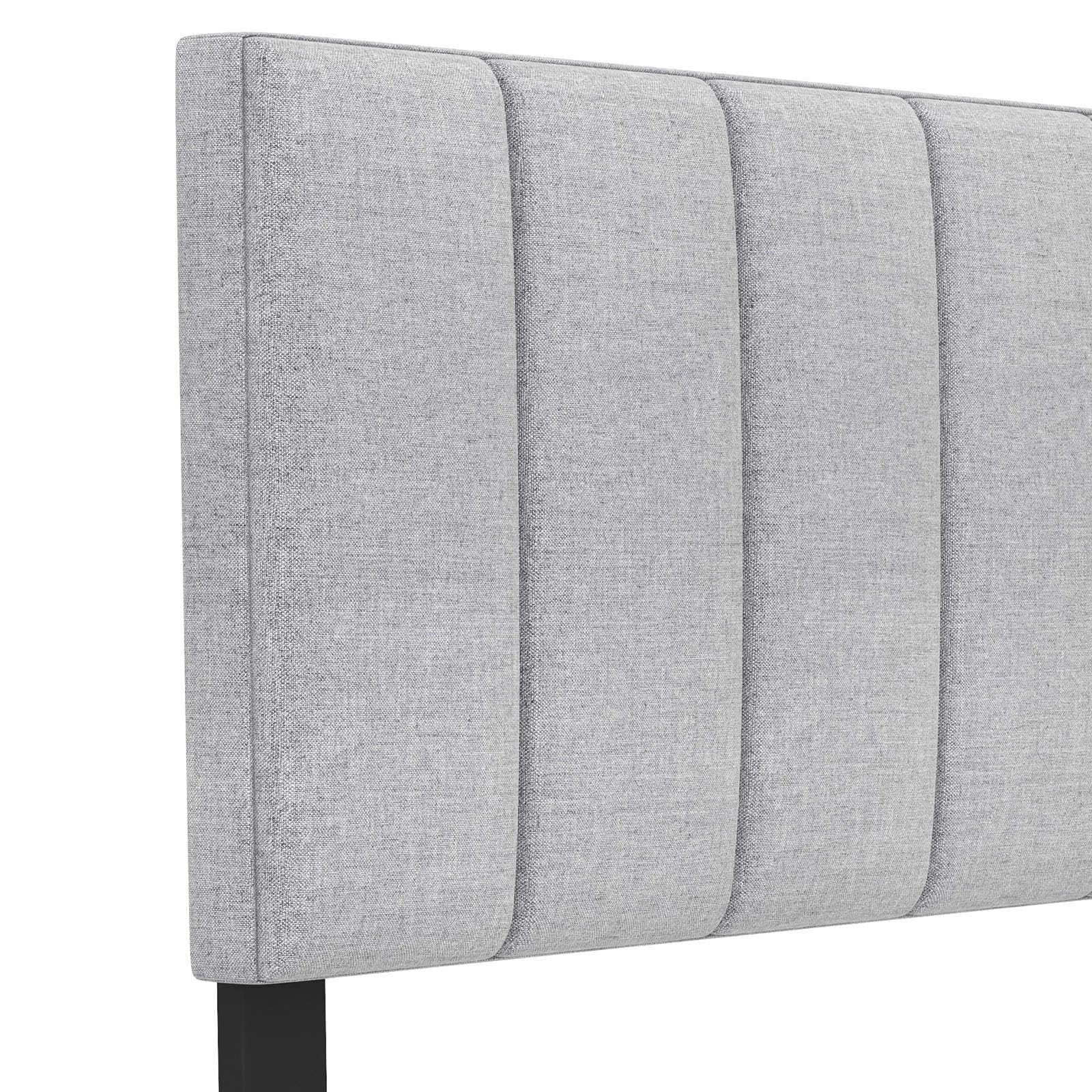 KOMFOTT Linen Upholstered Headboard for Full & Queen Size Bed