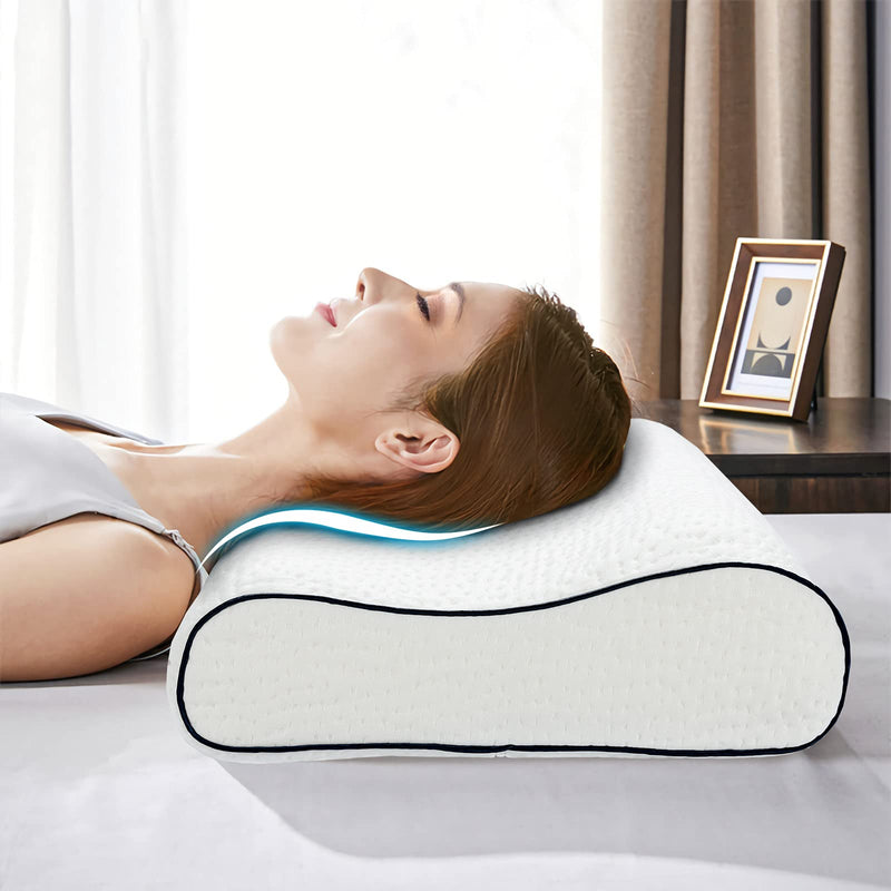 KOMFOTT Reading Pillow Bed Rest Back Support Wedge Pillow for Sitting in  Bed Memory Foam Backrest Lounge Cushion with Armrests and Pockets  w/Removable