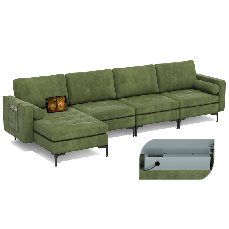 KOMFOTT Heavy Duty Sleeper Sofa Couch for Living Room