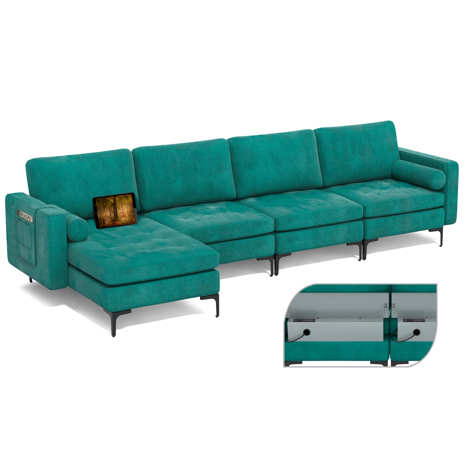 Heavy Duty Sleeper Sofa Couch for Living Room