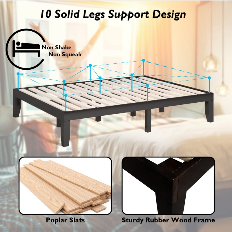 8 inch deals platform bed frame