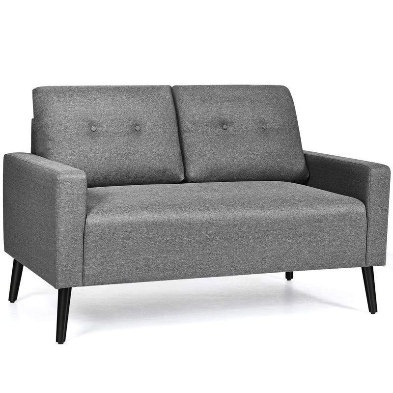 KOMFOTT Modern Gray 55" Upholstered Sofa Couch for Living Room